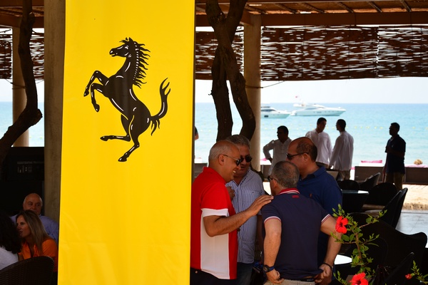 Ferrari Lebanon Gathering at Edde Sands